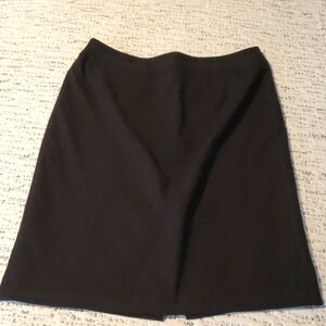 Classic Black Calvin Klein Women's Pencil Skirt Sz 6 EUC